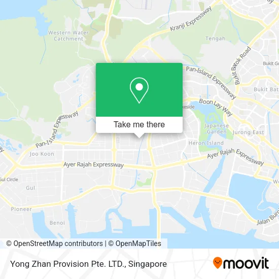 Yong Zhan Provision Pte. LTD. map
