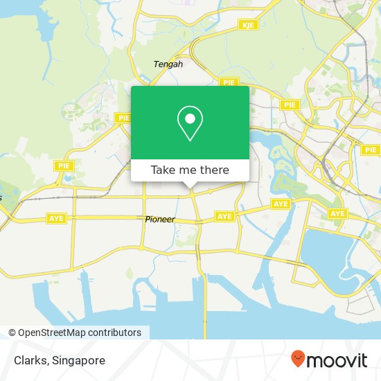 Clarks, 348 Jalan Boon Lay Singapore 61 map