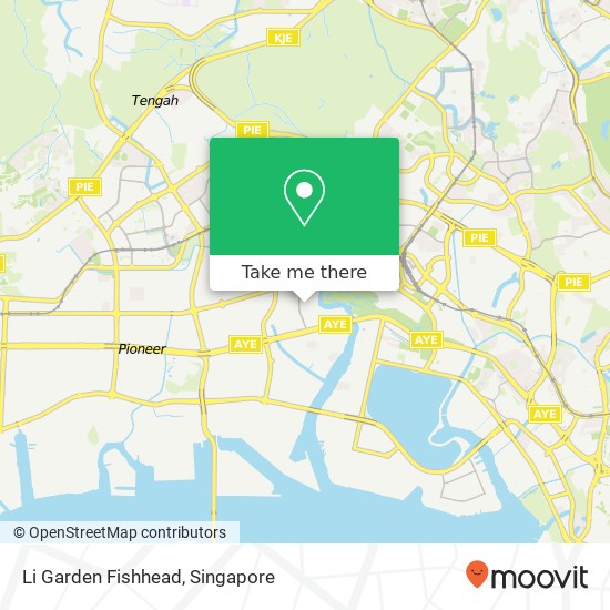 Li Garden Fishhead, Singapore map