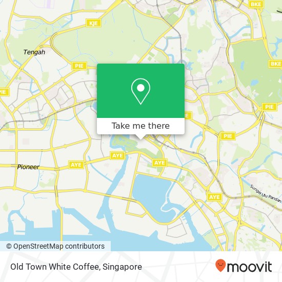 Old Town White Coffee, 10 Science Centre Rd Singapore 609079 map