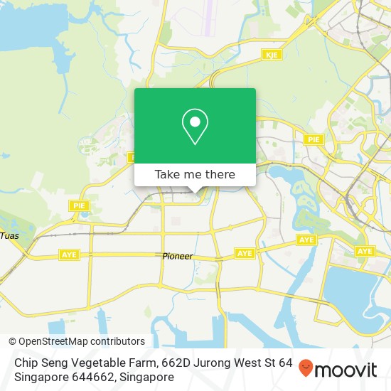 Chip Seng Vegetable Farm, 662D Jurong West St 64 Singapore 644662地图