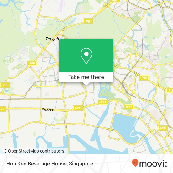 Hon Kee Beverage House, Yung Sheng Rd Singapore 61地图