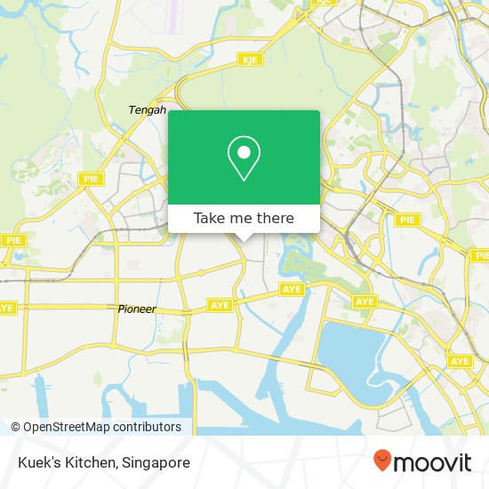 Kuek's Kitchen, Yung Sheng Rd Singapore 61 map