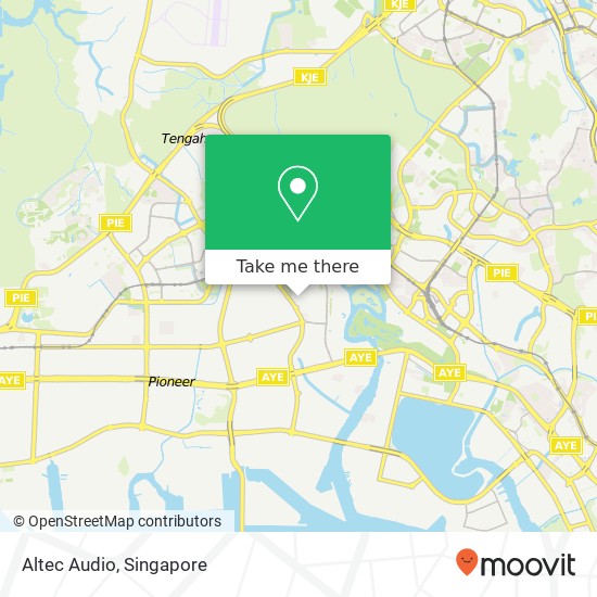 Altec Audio, Singapore 61 map
