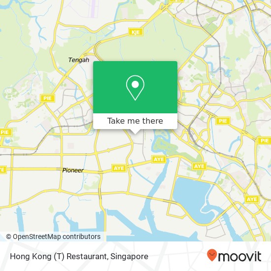 Hong Kong (T) Restaurant, 101 Yung Sheng Rd Singapore 618497 map