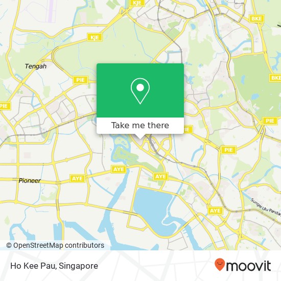 Ho Kee Pau, Jurong East St 13 Singapore map