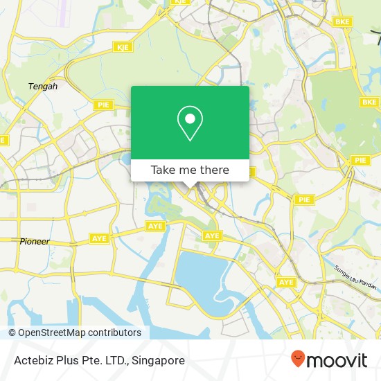 Actebiz Plus Pte. LTD., 130 Jurong Gateway Rd Singapore 600130地图