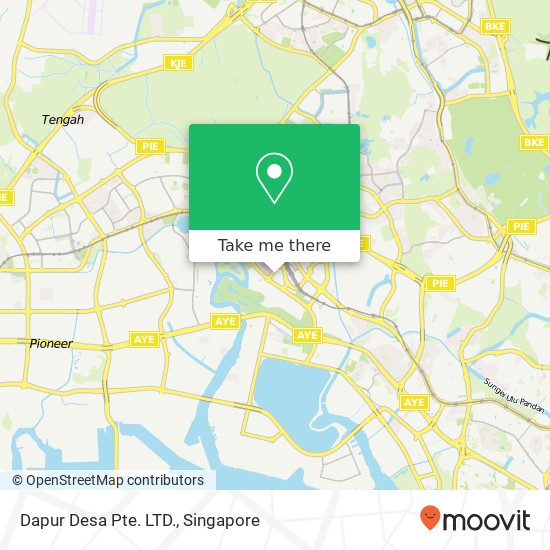 Dapur Desa Pte. LTD., 134 Jurong Gateway Rd Singapore 600134 map