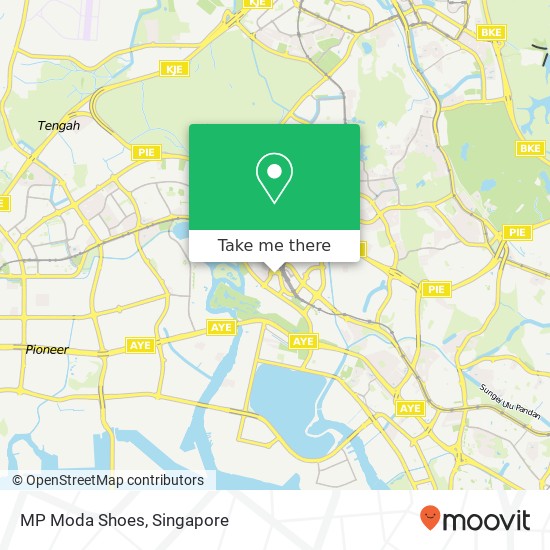 MP Moda Shoes, Jurong Gateway Rd Singapore map