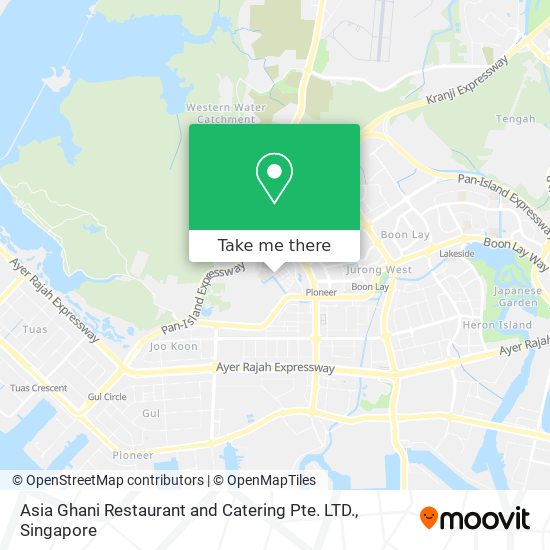 Asia Ghani Restaurant and Catering Pte. LTD. map