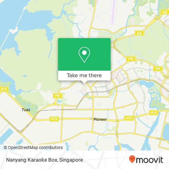 Nanyang Karaoke Box map