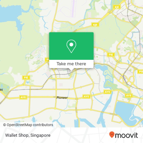 Wallet Shop, Singapore map