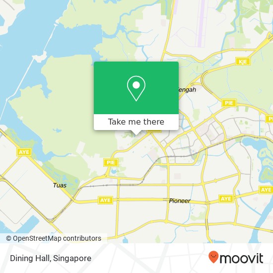 Dining Hall, 10 Nanyang Dr Singapore map