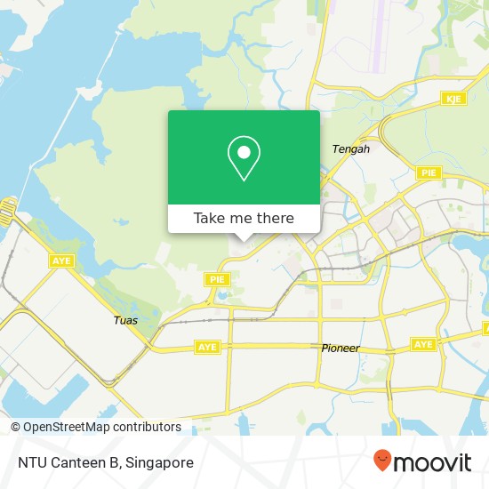 NTU Canteen B, Nanyang Link Singapore 63 map