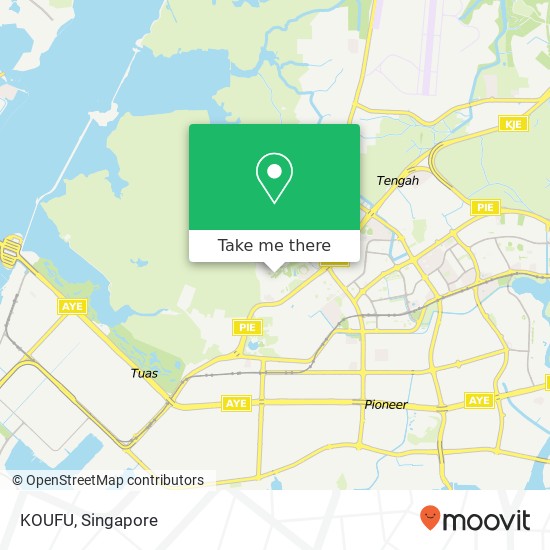 KOUFU, 50 Nanyang Ave Singapore 63地图