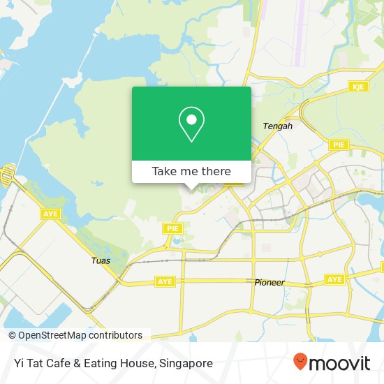 Yi Tat Cafe & Eating House, 50 Nanyang Ave Singapore 63地图