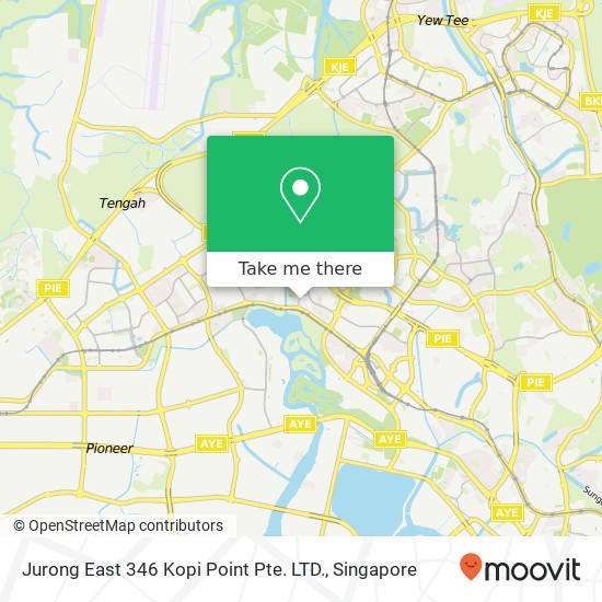 Jurong East 346 Kopi Point Pte. LTD., 346 Jurong East St 31 Singapore 600346地图