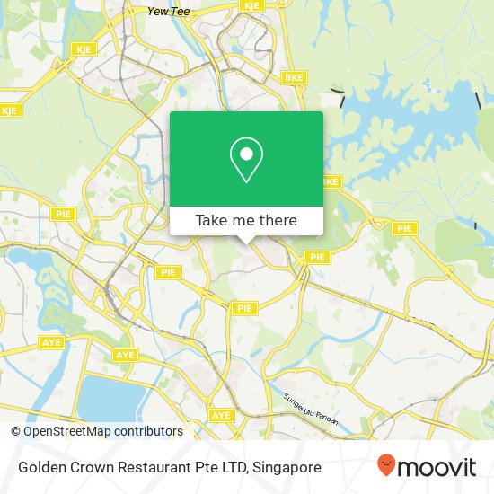 Golden Crown Restaurant Pte LTD, 19 Jalan Selanting Singapore 598381 map