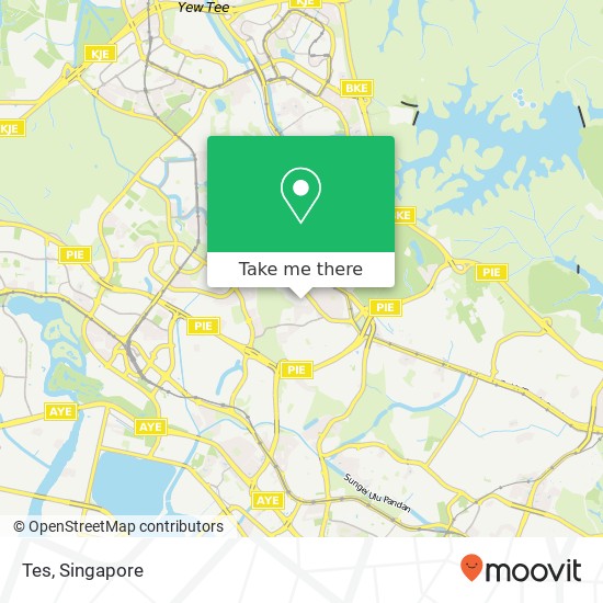Tes, Jalan Rajawali Singapore map