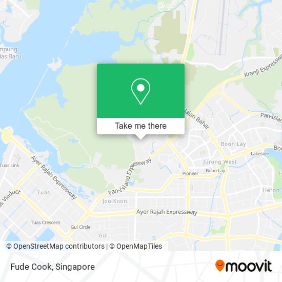 Fude Cook map