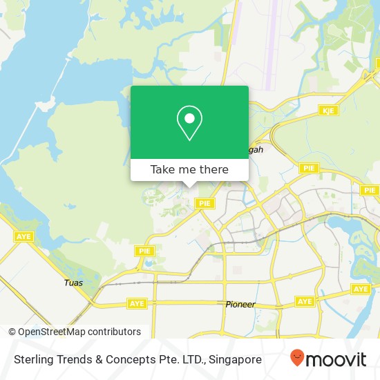 Sterling Trends & Concepts Pte. LTD., 50 Nanyang Vw Singapore 639667 map