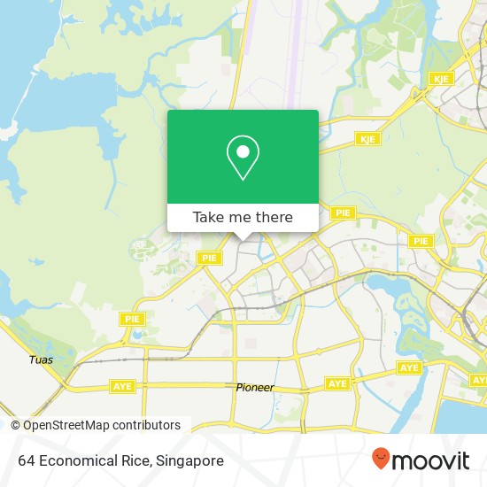 64 Economical Rice, 765 Jurong West St 74 Singapore map