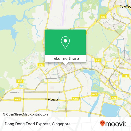 Dong Dong Food Express, 175 Boon Lay Dr Singapore 64地图