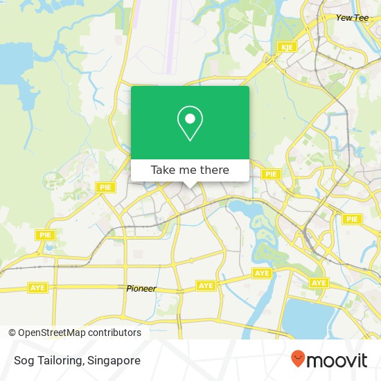 Sog Tailoring, 221 Boon Lay Pl Singapore 64 map