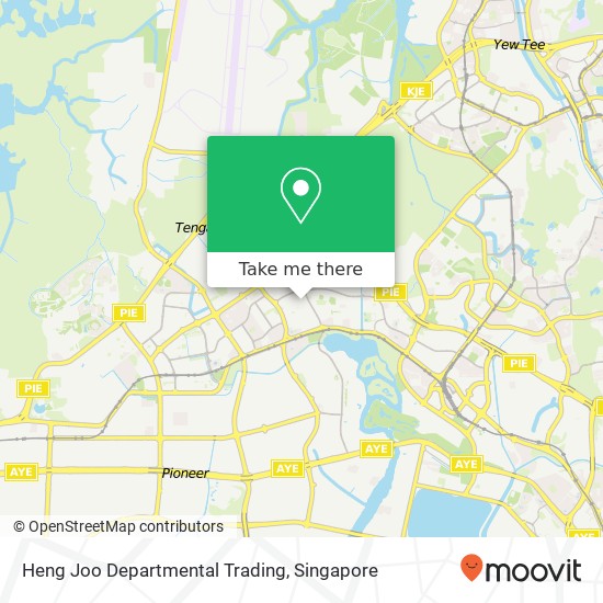 Heng Joo Departmental Trading, 506 Jurong West St 52 Singapore 64 map