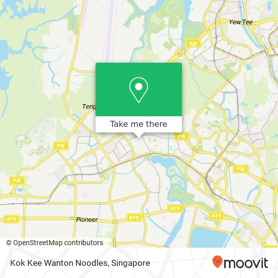 Kok Kee Wanton Noodles, 505 Jurong West St 52 Singapore 64地图