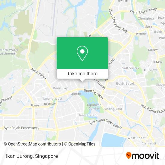 Ikan Jurong map