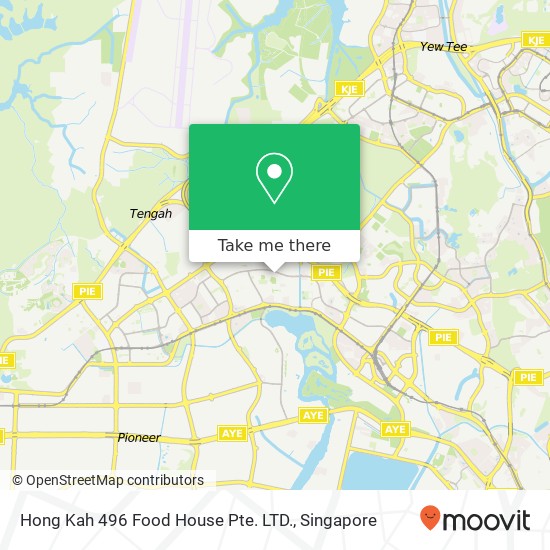 Hong Kah 496 Food House Pte. LTD., 496 Jurong West St 41 Singapore 640496地图