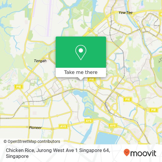 Chicken Rice, Jurong West Ave 1 Singapore 64地图
