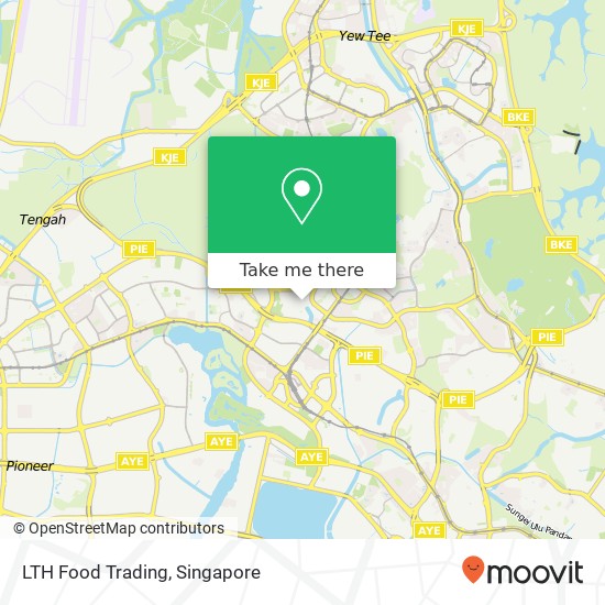 LTH Food Trading, 164 Bukit Batok St 11 Singapore 650164地图