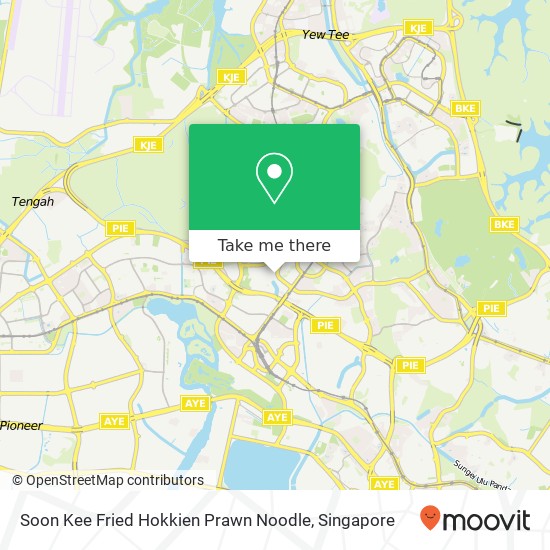 Soon Kee Fried Hokkien Prawn Noodle, 155 Bukit Batok St 11 Singapore 65地图