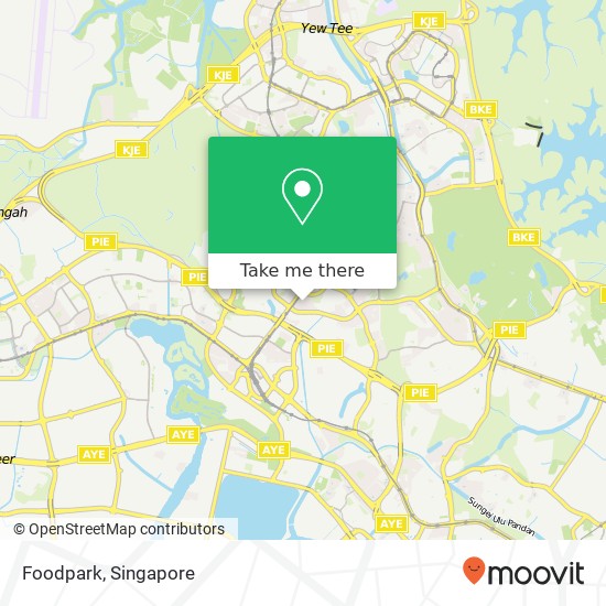 Foodpark, 207 Bukit Batok St 21 Singapore 65地图