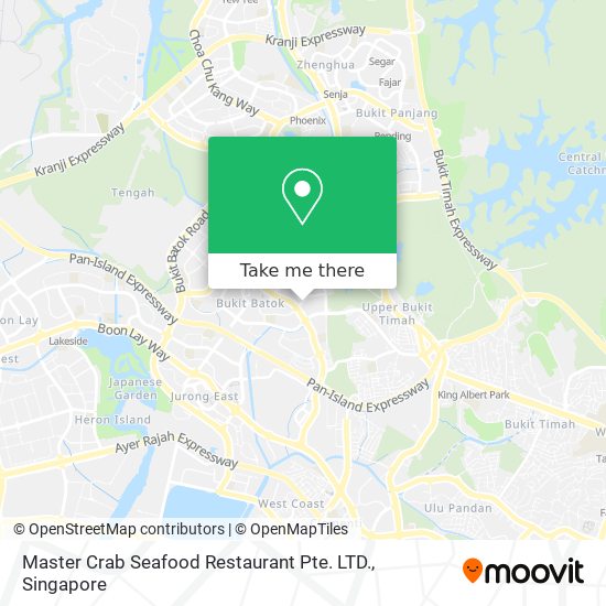 Master Crab Seafood Restaurant Pte. LTD. map