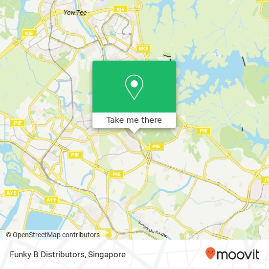 Funky B Distributors, 39 Hindhede Walk Singapore 587971地图
