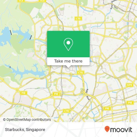 Starbucks, 31 Bishan St 11 Singapore 579819地图