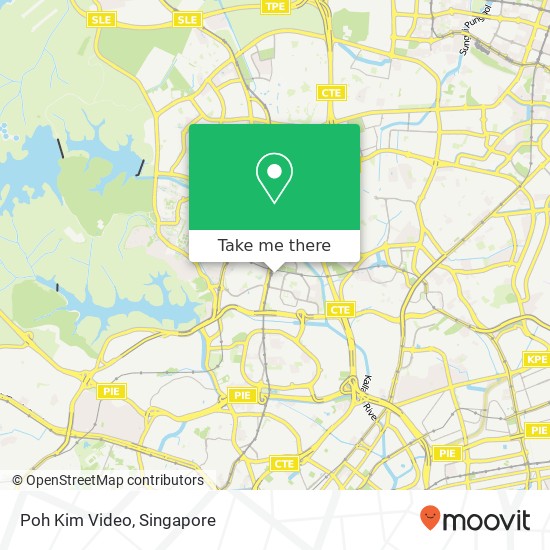 Poh Kim Video, 9 Bishan Pl Singapore 579837地图