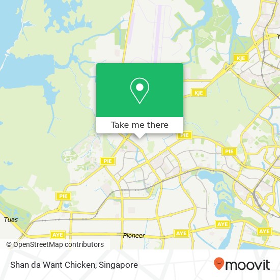 Shan da Want Chicken, 2 Jurong West St 25 Singapore 64地图