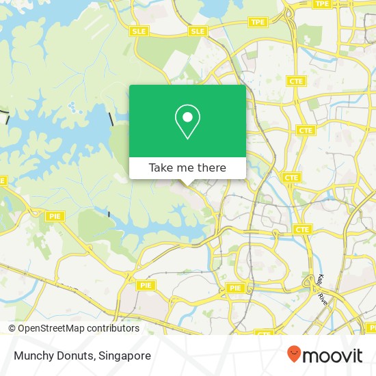 Munchy Donuts, Upp Thomson Rd Singapore 57 map