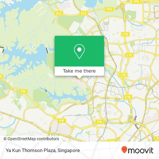 Ya Kun Thomson Plaza, Upp Thomson Rd Singapore map
