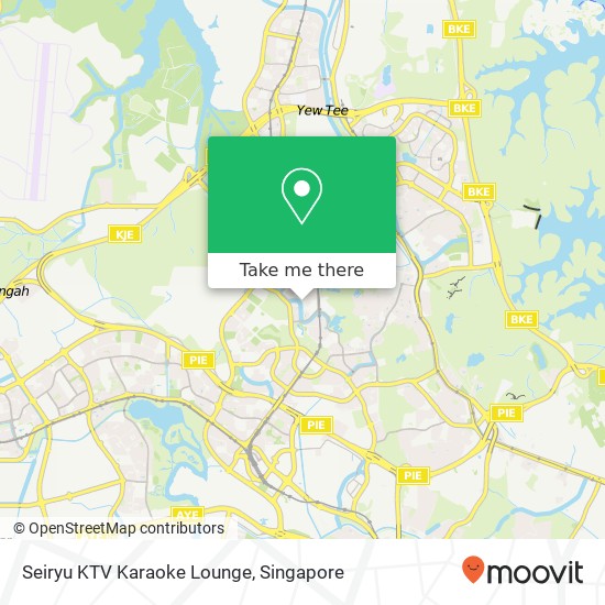 Seiryu KTV Karaoke Lounge map