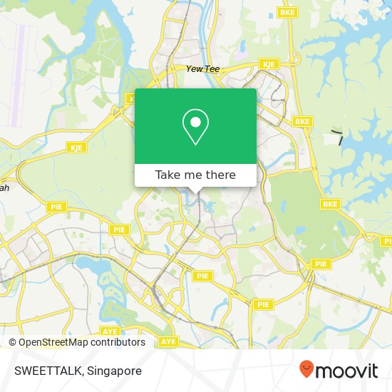 SWEETTALK, 372 Bukit Batok St 31 Singapore 65地图