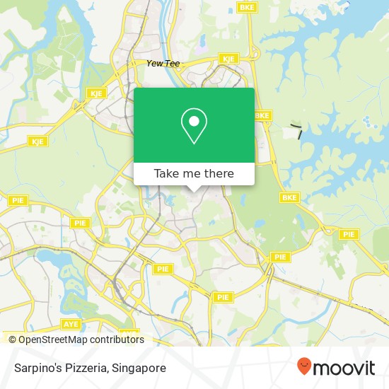 Sarpino's Pizzeria, 11 Chu Lin Rd Singapore 66 map