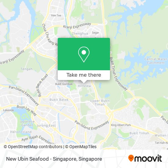New Ubin Seafood - Singapore map