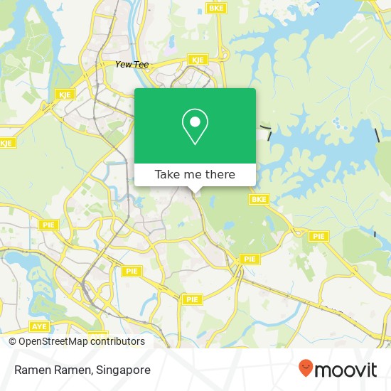 Ramen Ramen, 382 Upp Bukit Timah Rd Singapore 67地图