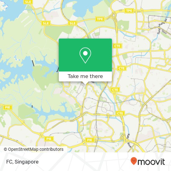 FC, Sin Ming Ave Singapore地图