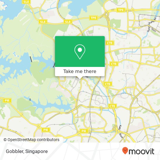 Gobbler, 600 Sin Ming Ave Singapore map